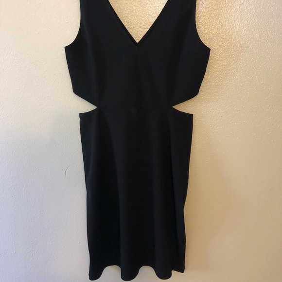 Black Express Cut-Out Dress - Picture 2 of 3